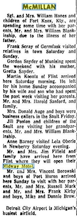 Northern Retreat (McMillan Motel) - May 1963 Article (newer photo)